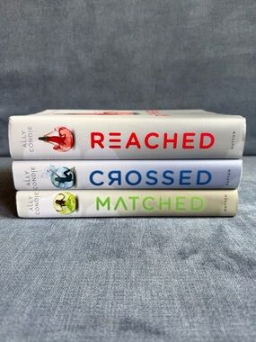 Ally Condie’s Matched Trilogy Series Set Hardback Books 1-3